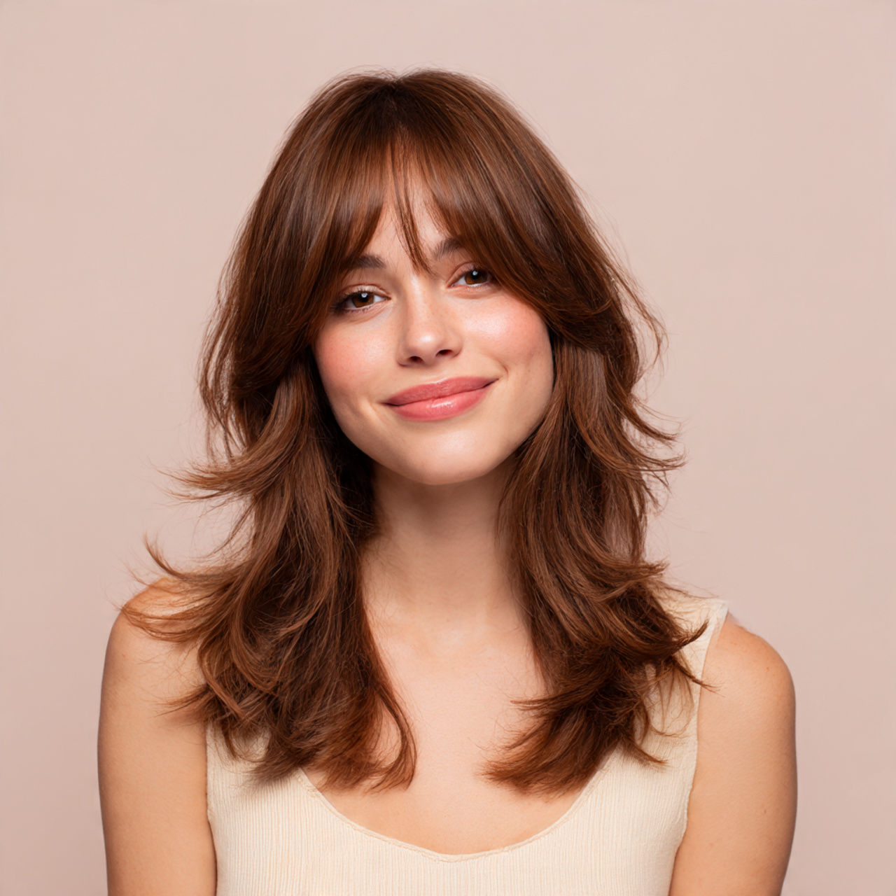 Butterfly Wolf Cut for Fine Hair