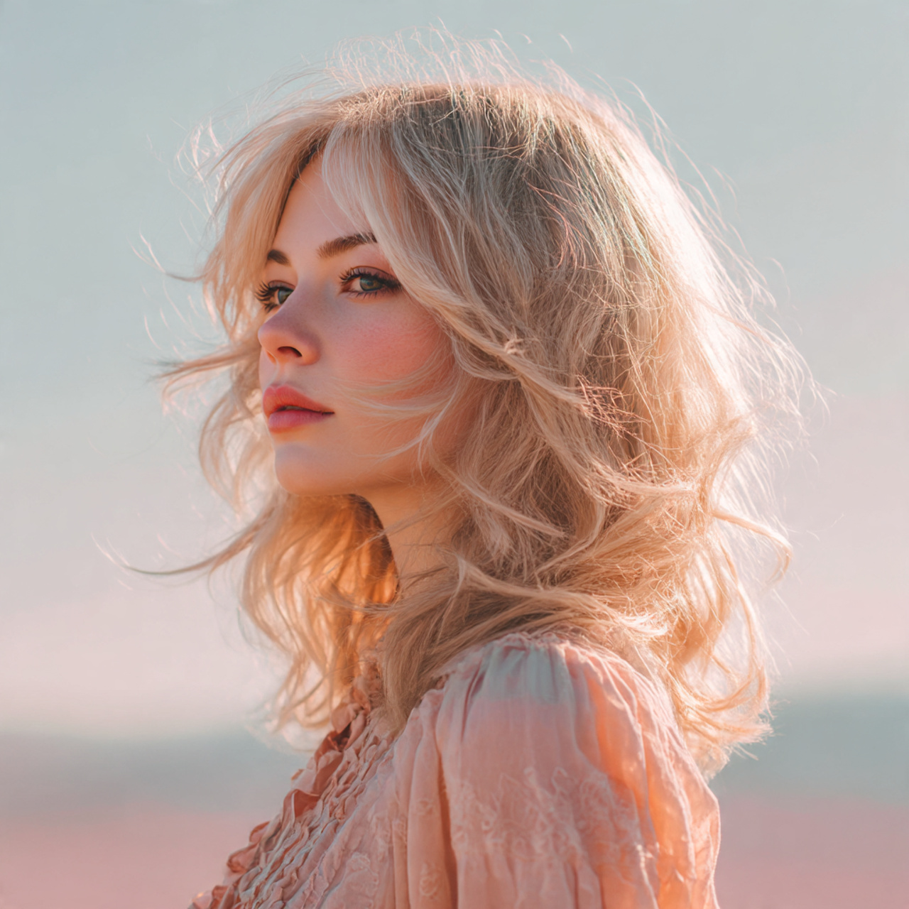 Butterfly Wolf Cut for Wavy Hair