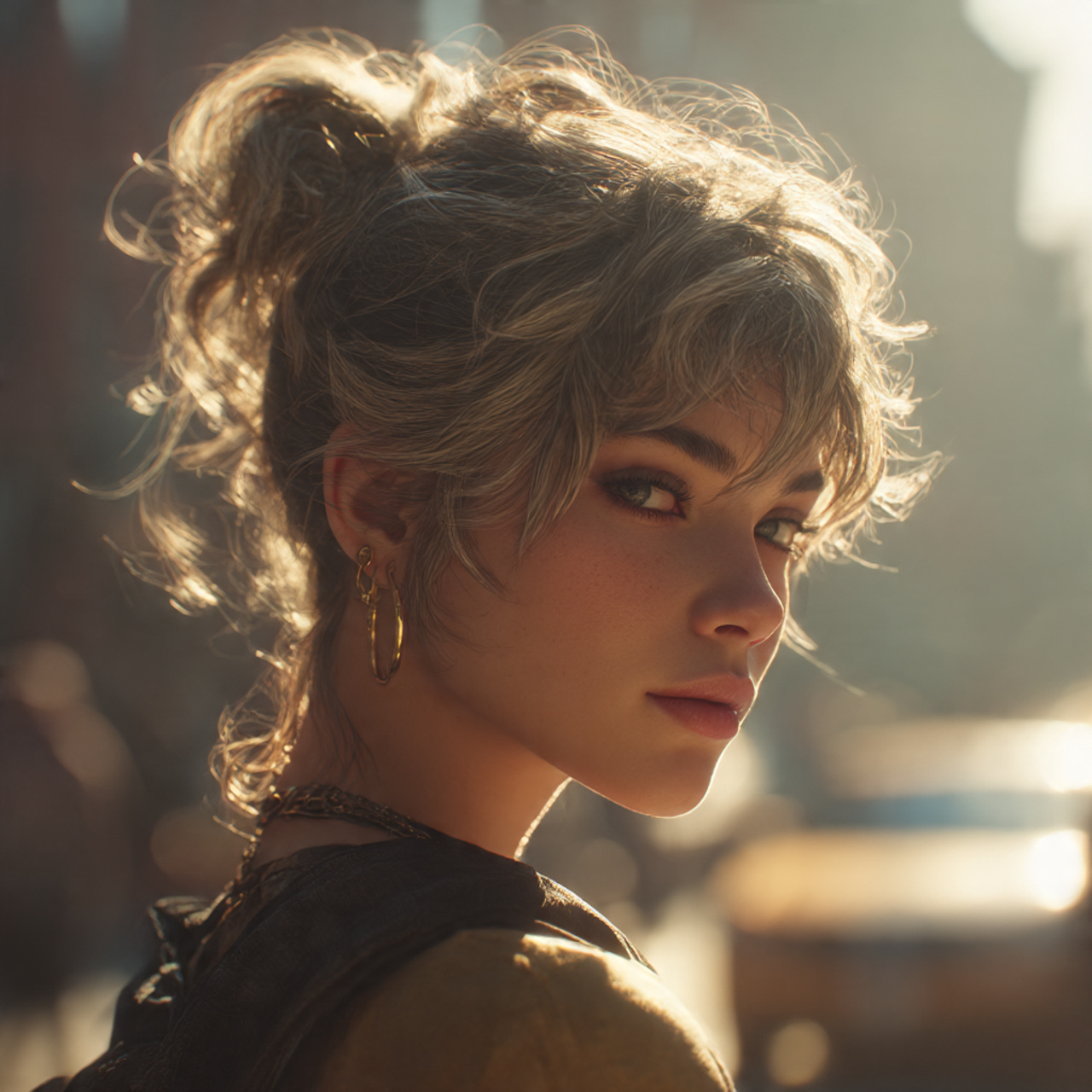 Butterfly Wolf Cut with Volume Crown