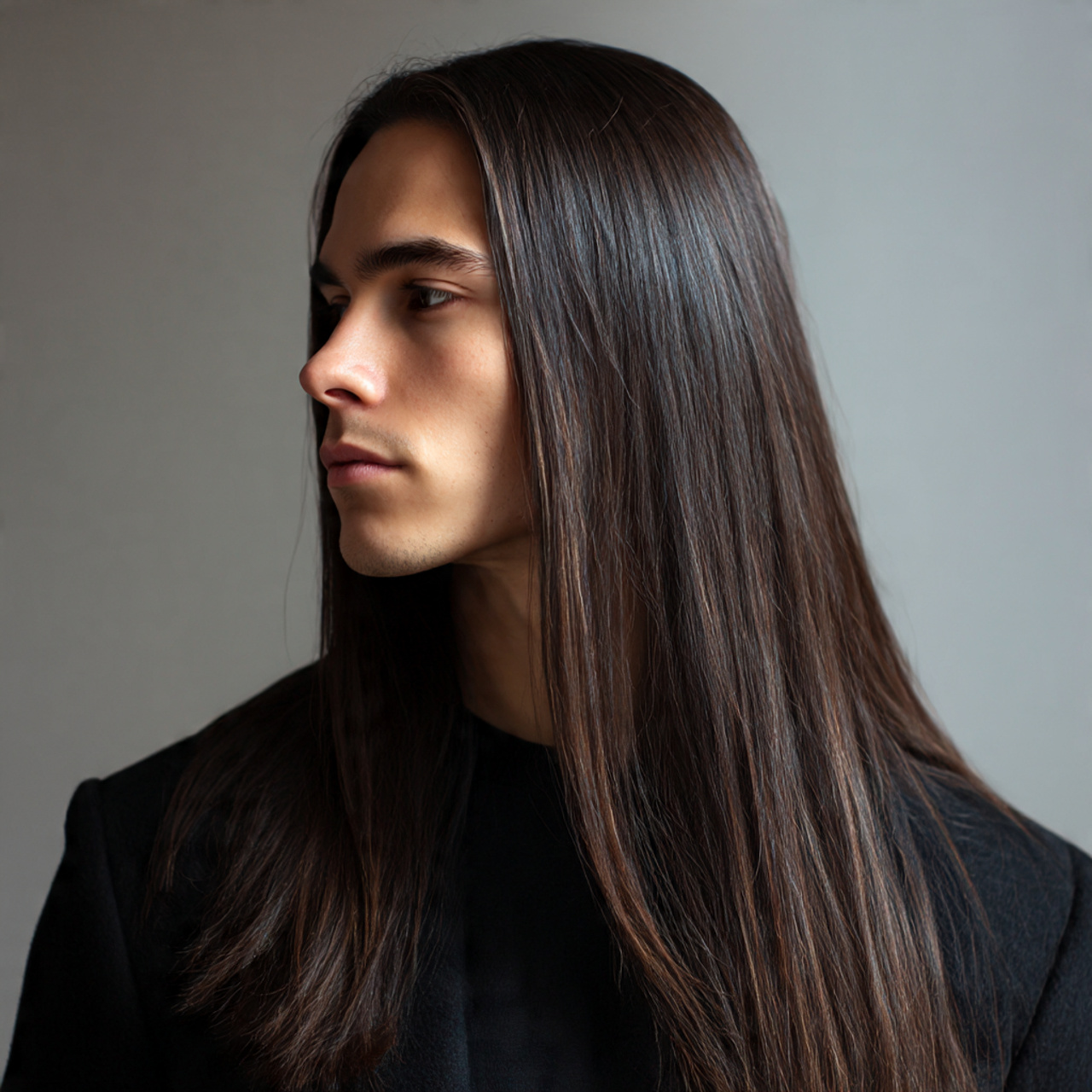 Classic haircuts for long hair men