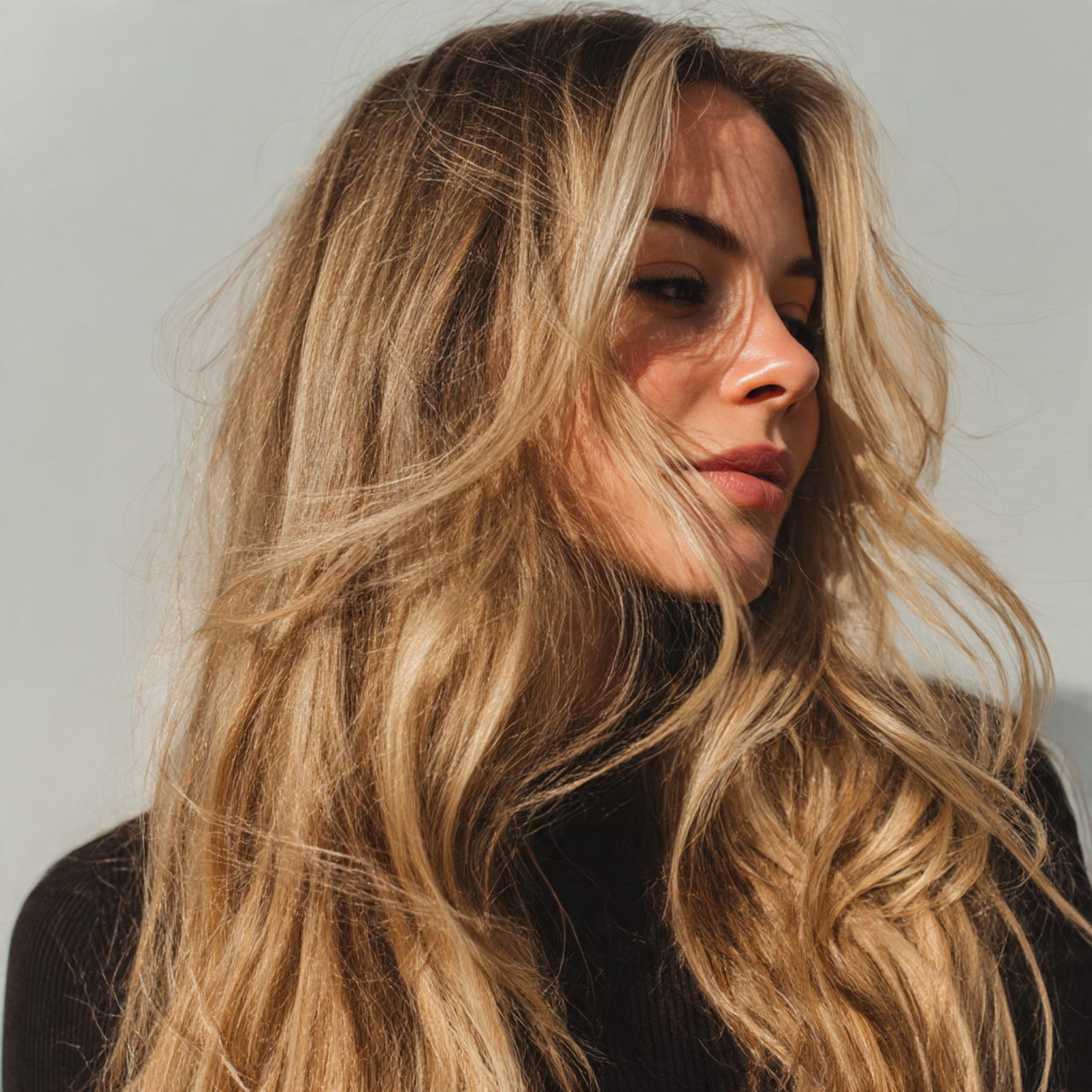 Highlighted Hairstyles for Long Hair Women
