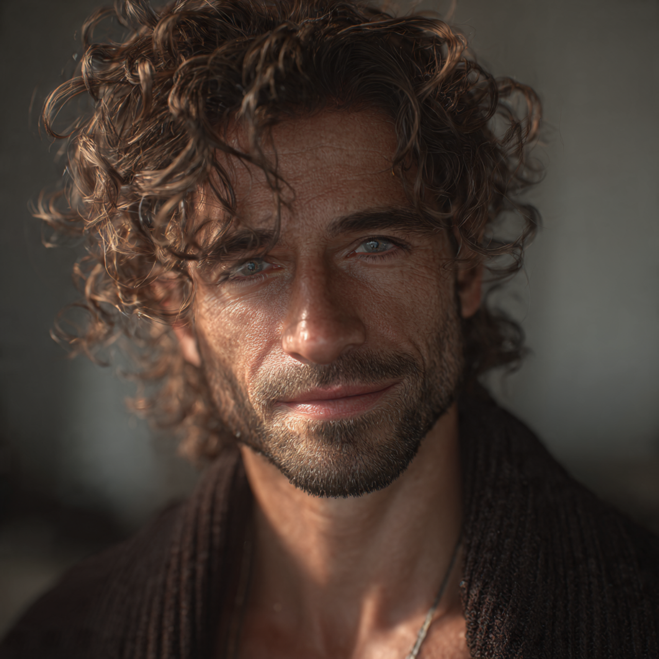 Layered Wolf Mullet Men for Thin Hair Volume