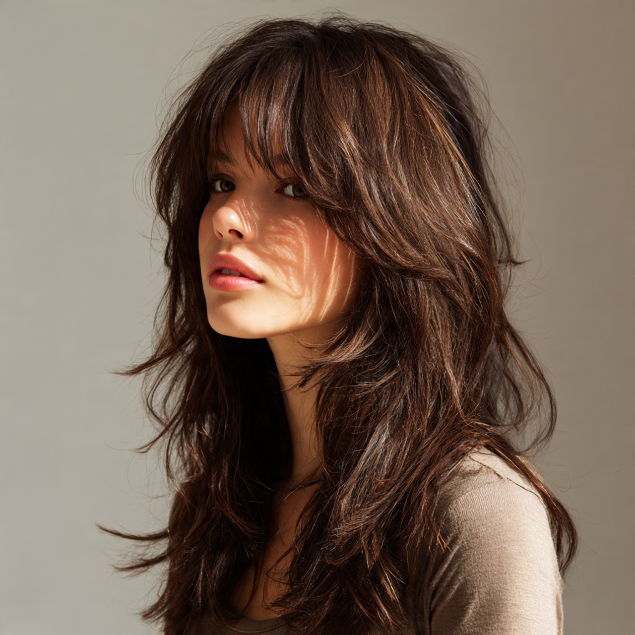 Long Shag Hairstyles for Long Hair Women