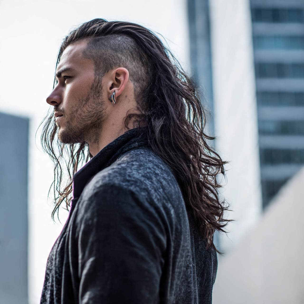 Long Undercut Hairstyles for Long Hair Men