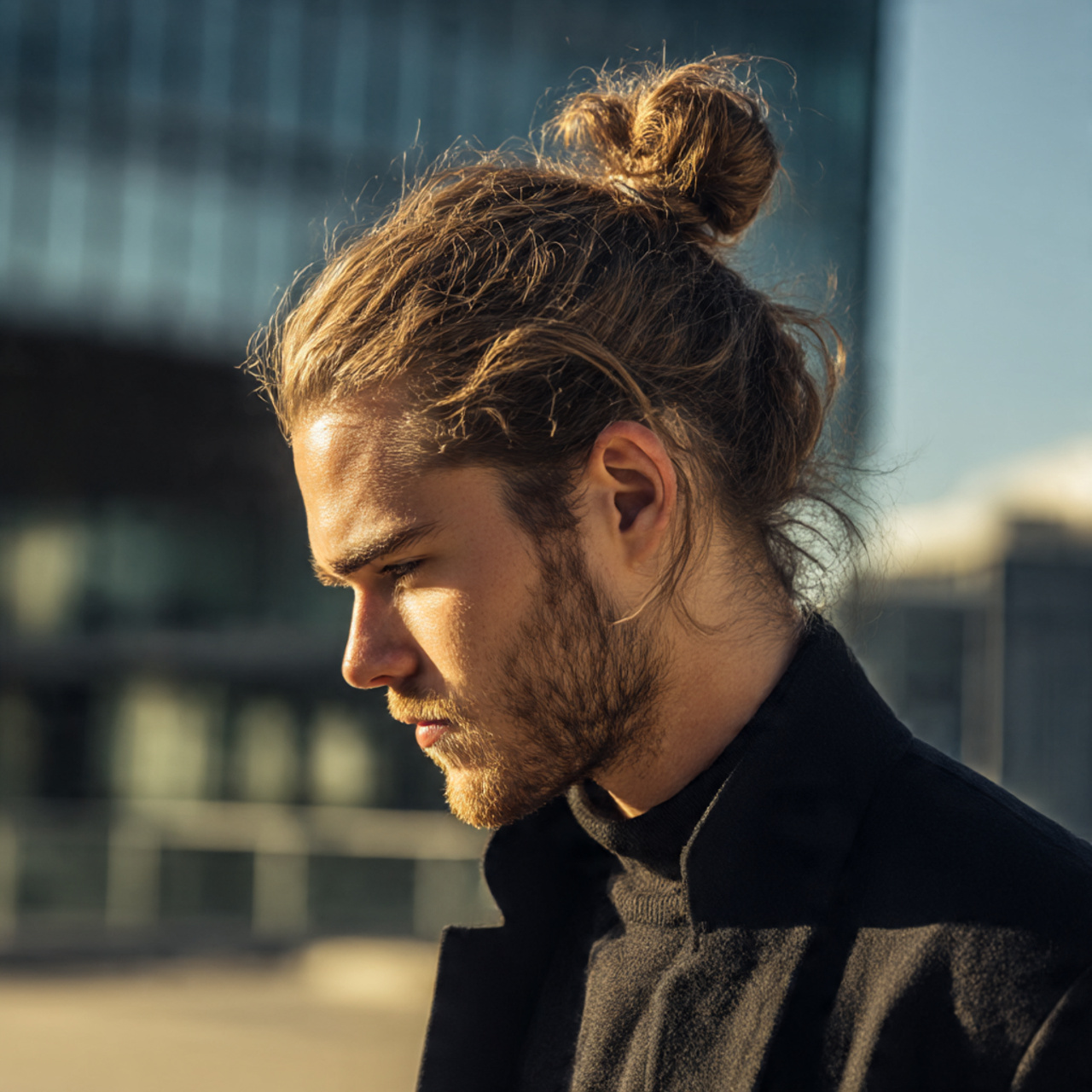 Man Bun Hairstyles for Long Hair Men