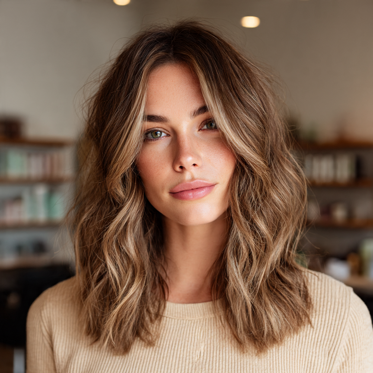 Medium Wolf Cut for Women – 25 Bold Hairstyles That Redefine Modern Edge 11 Medium Wolf Cut with Face Framing Layers