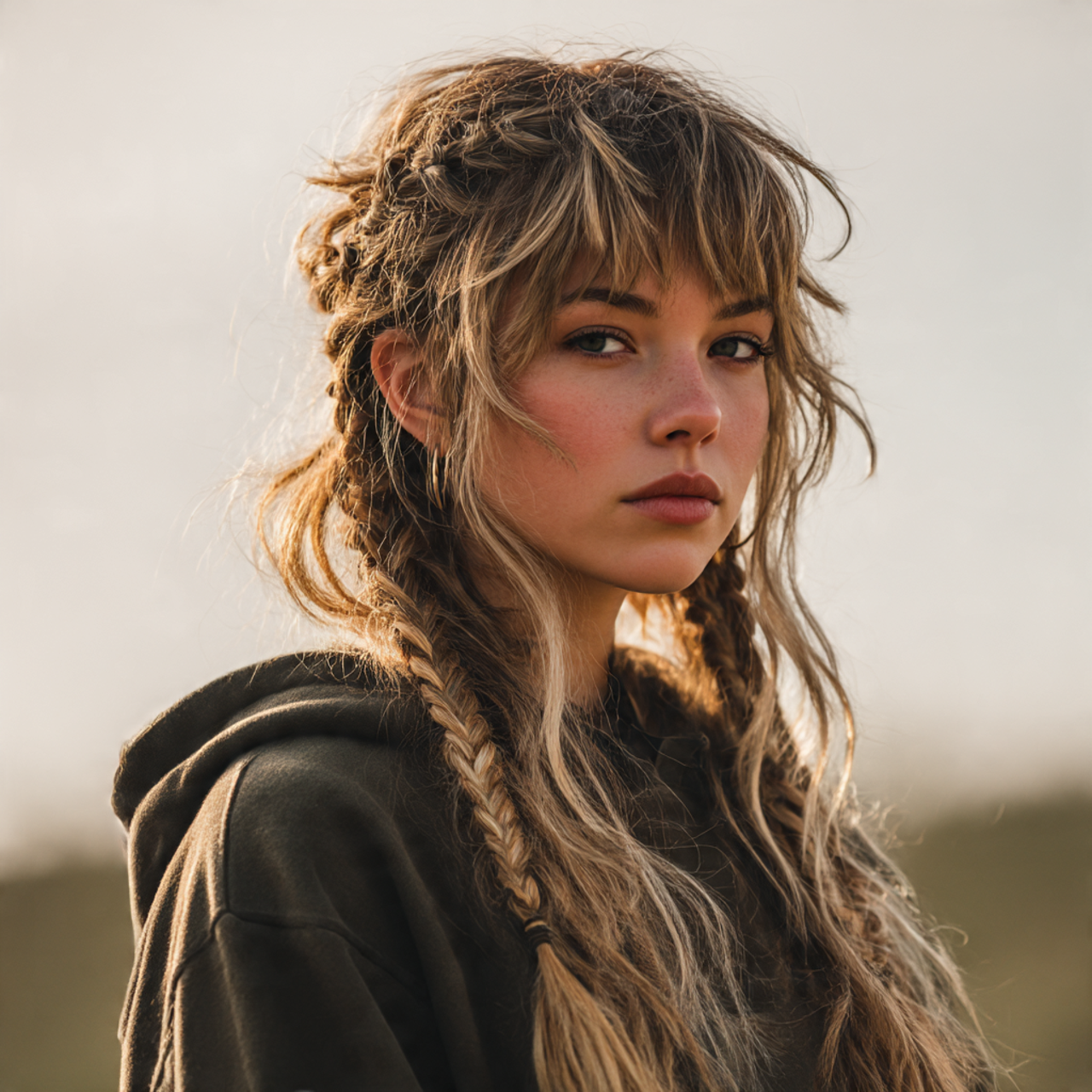 Micro Wolf Cut Braids for Women