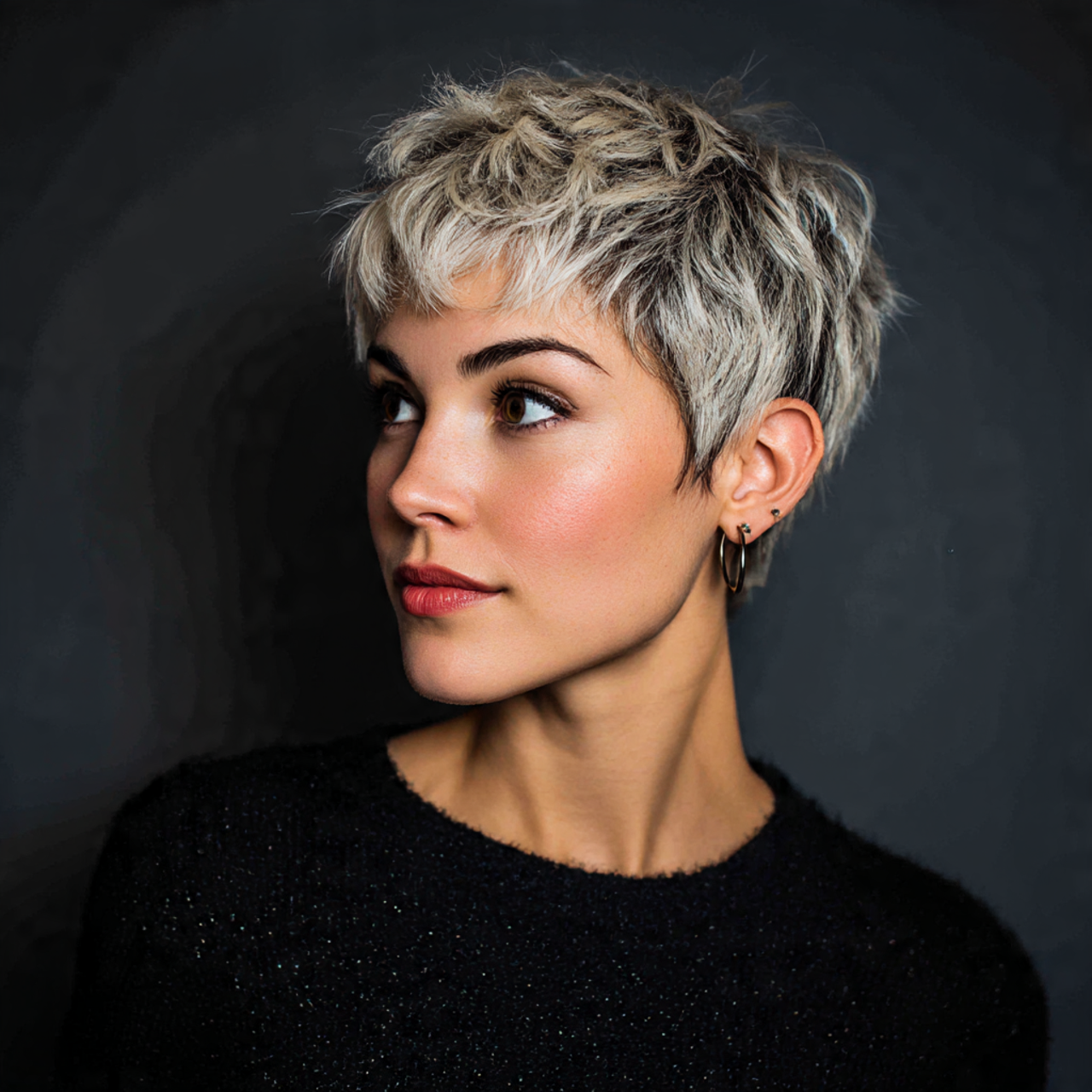 Pixie Wolf Cut: 20 Modern Ideas for a Fierce, Textured Look 8 Pixie Wolf Cut for Thick Hair
