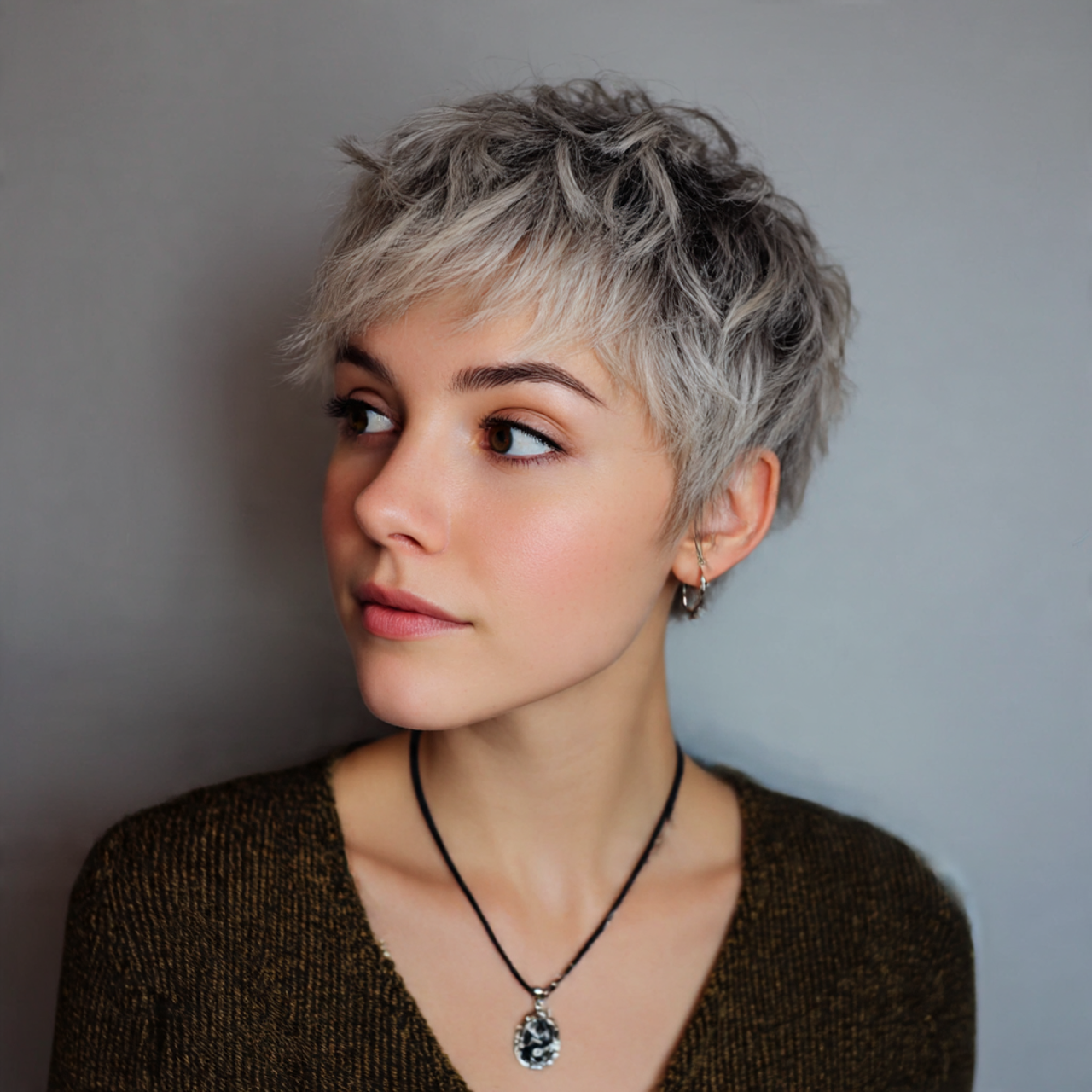 Pixie Wolf Cut: 20 Modern Ideas for a Fierce, Textured Look 10 Pixie Wolf Cut with Piecey Ends