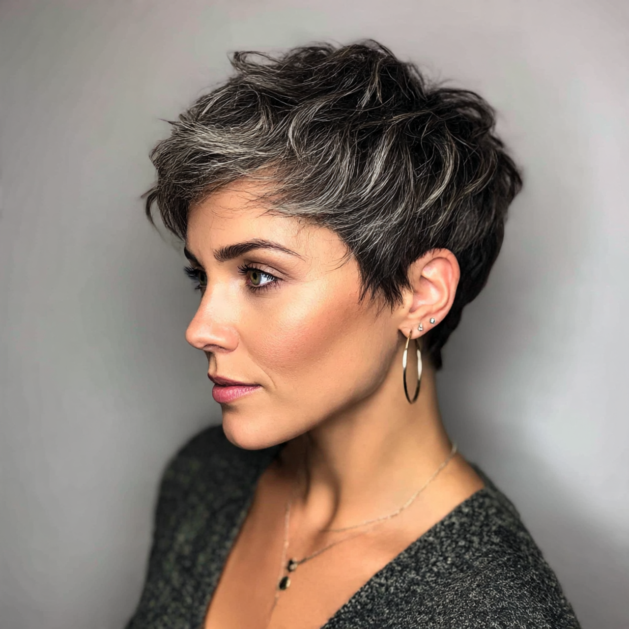 Pixie Wolf Cut: 20 Modern Ideas for a Fierce, Textured Look 18 Pixie Wolf Cut with Root Lift