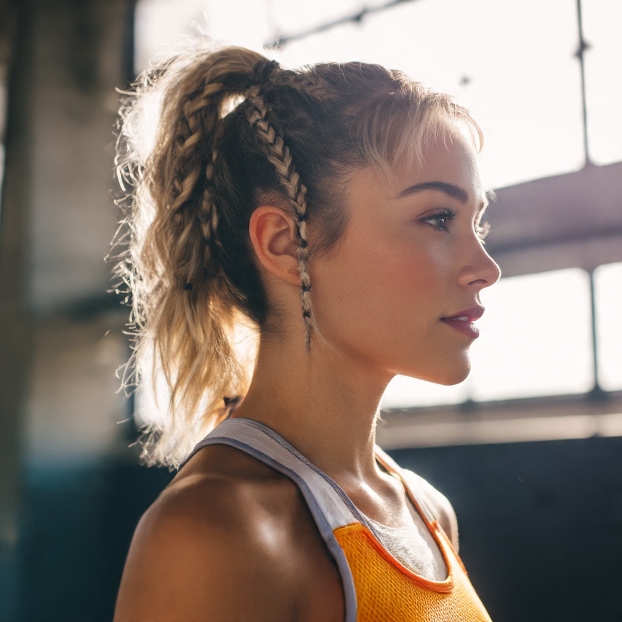 Ponytail Wolf Cut Braids for Women