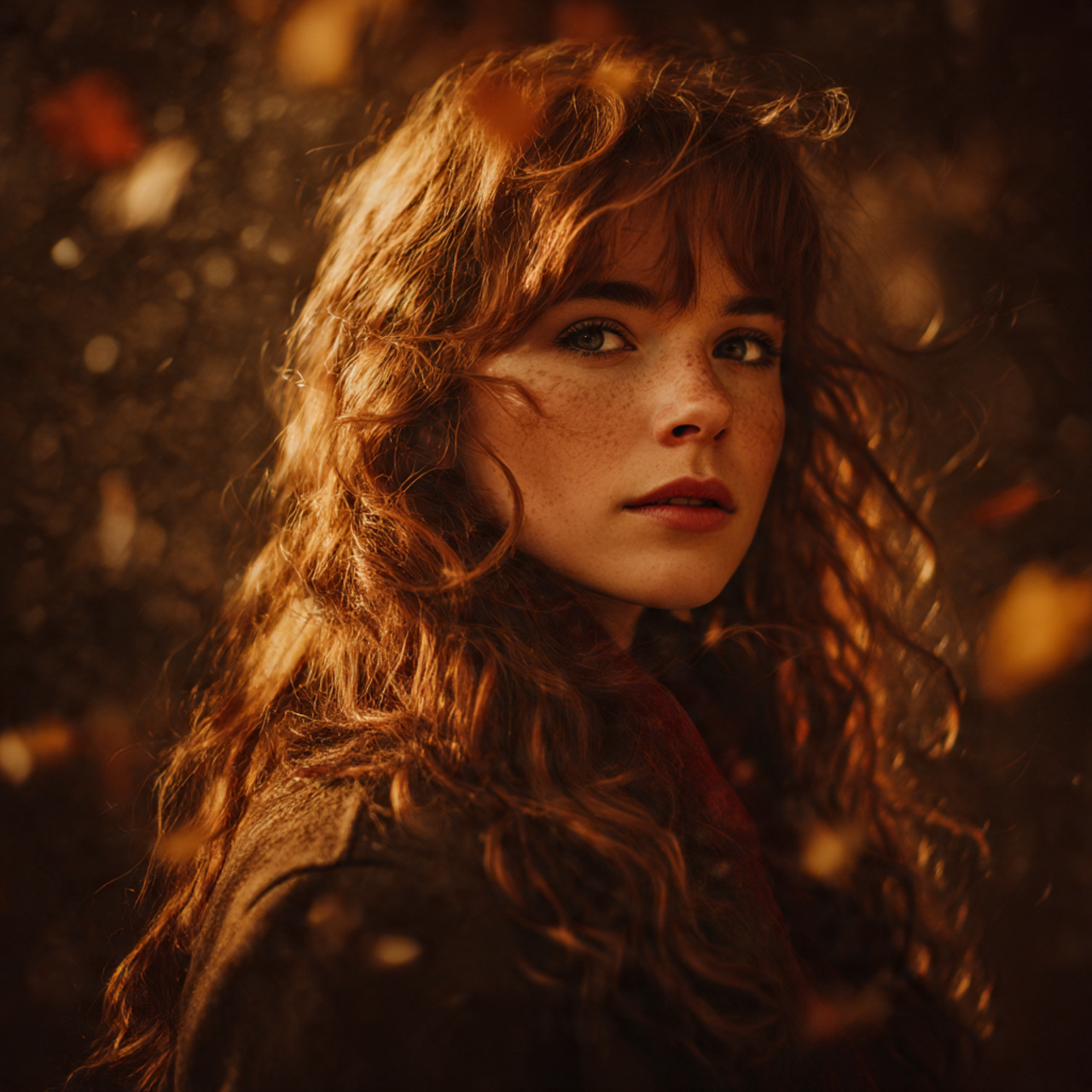 25 Stunning Wavy Wolf Cut Ideas for Women 24 Red Wavy Wolf Cut for Women