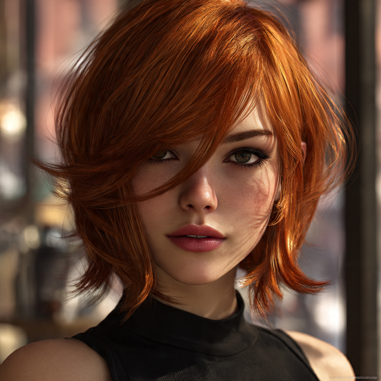 25 Stunning Red Wolf Cut for Women – Unleash Your Wild Beauty 23 Red Wolf Cut with Face-Framing Layers