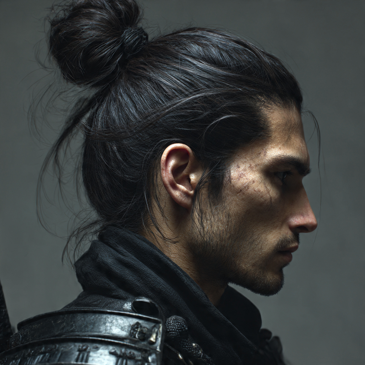 Samurai haircuts for long hair men