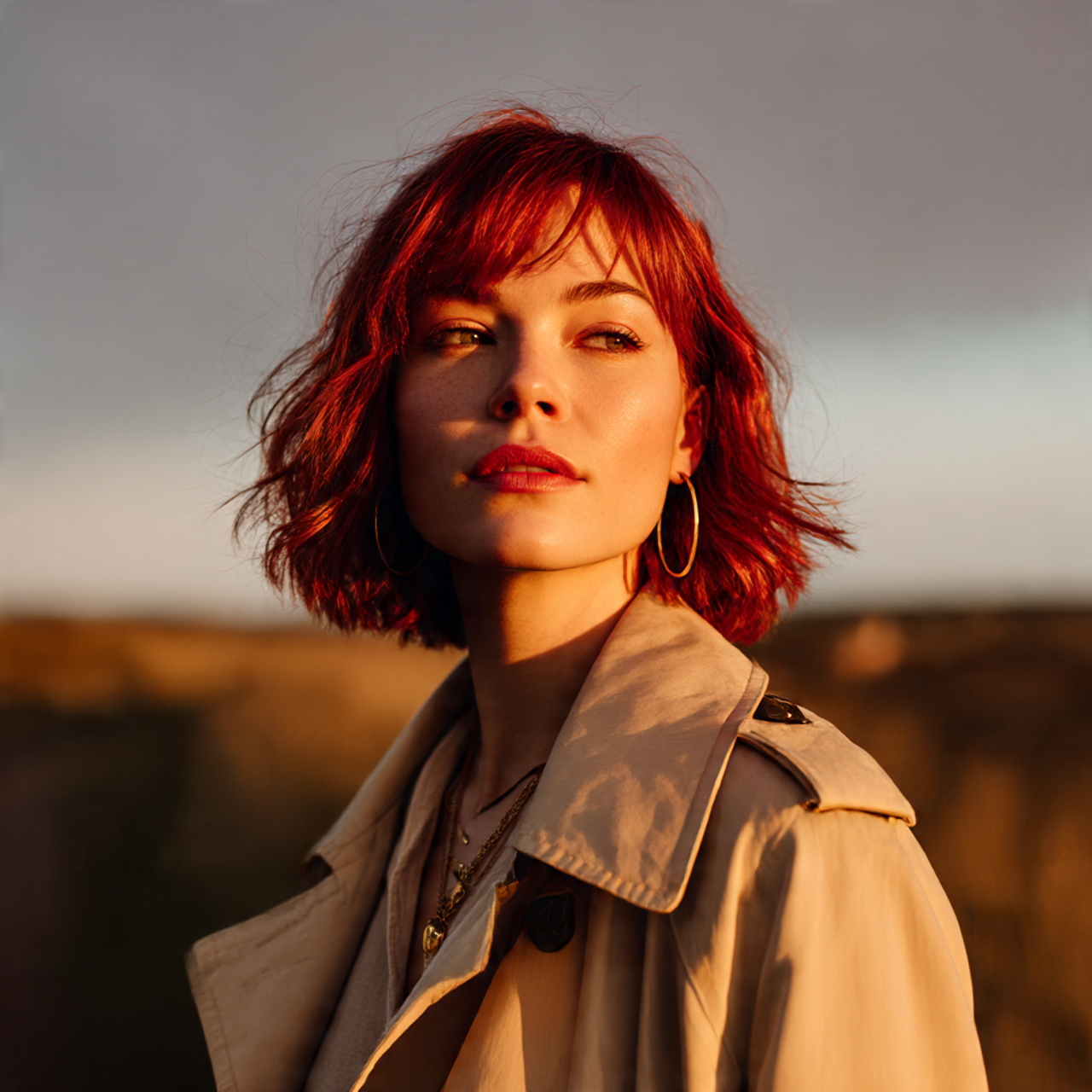 25 Stunning Red Wolf Cut for Women – Unleash Your Wild Beauty 8 Scarlet Red Wolf Cut for Women