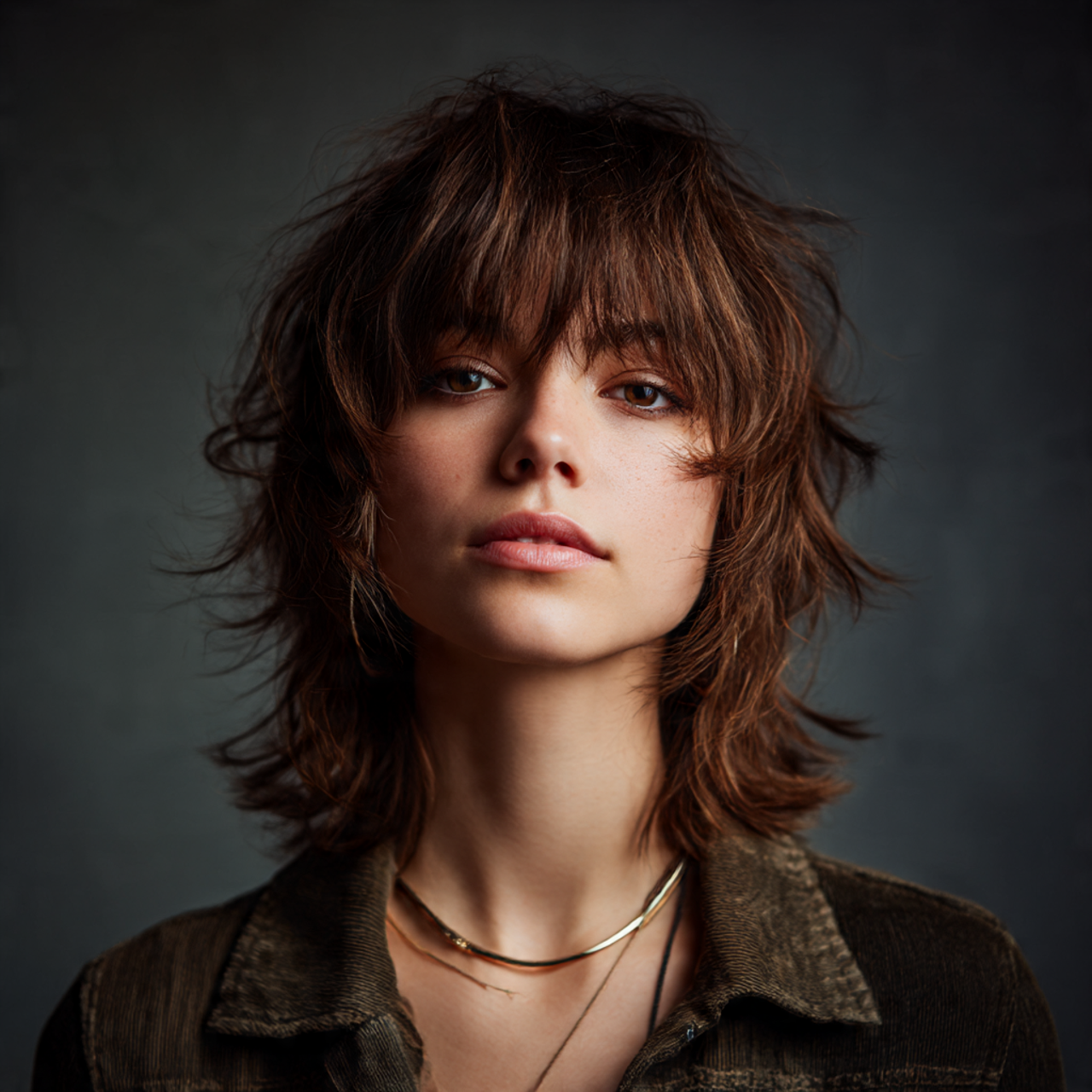 Medium Wolf Cut for Women – 25 Bold Hairstyles That Redefine Modern Edge 4 Shaggy Medium Wolf Cut