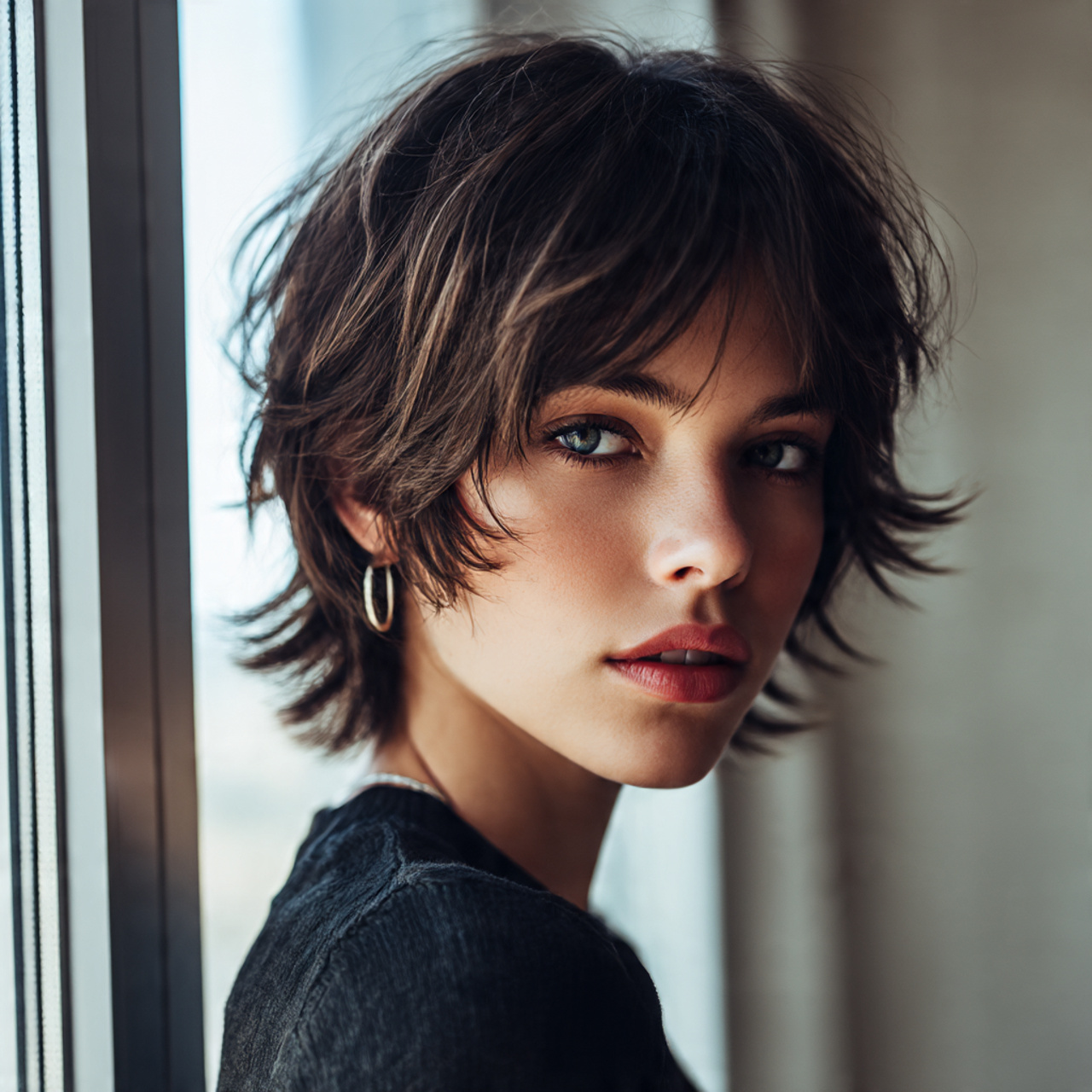 Short Butterfly Wolf Cut