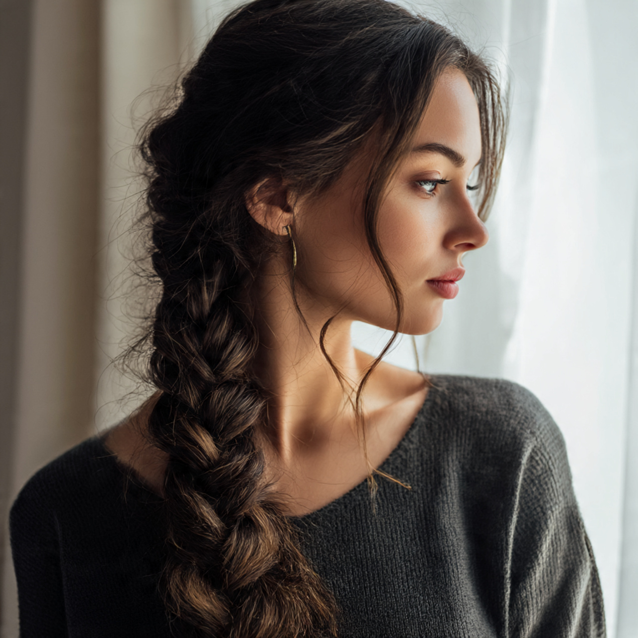 Side Braid Hairstyles for Long Hair Women