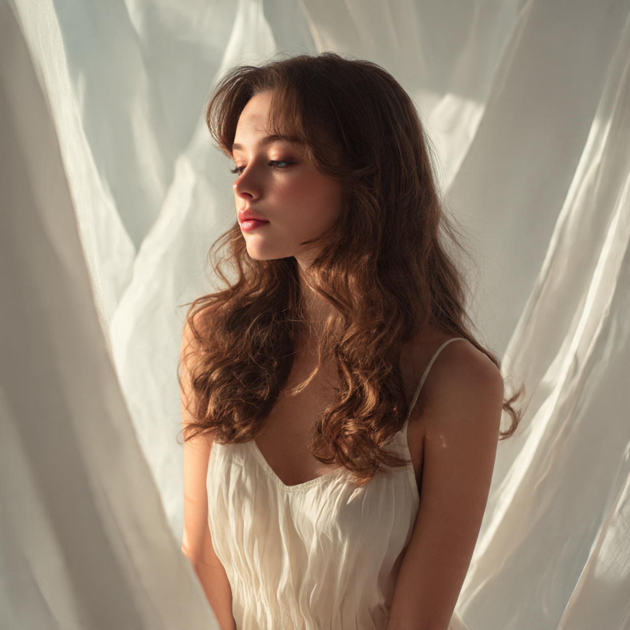 25 Stunning Wavy Wolf Cut Ideas for Women 17 Soft Wavy Wolf Cut for Women