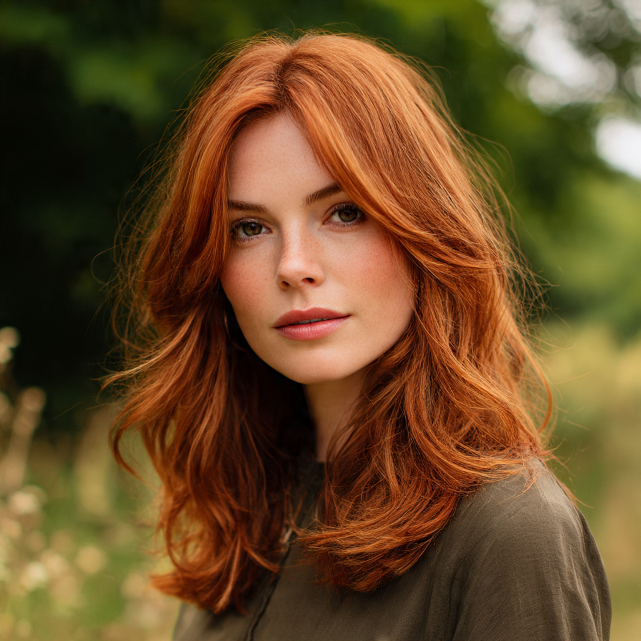 25 Stunning Red Wolf Cut for Women – Unleash Your Wild Beauty 24 Subtle Red Wolf Cut for Women