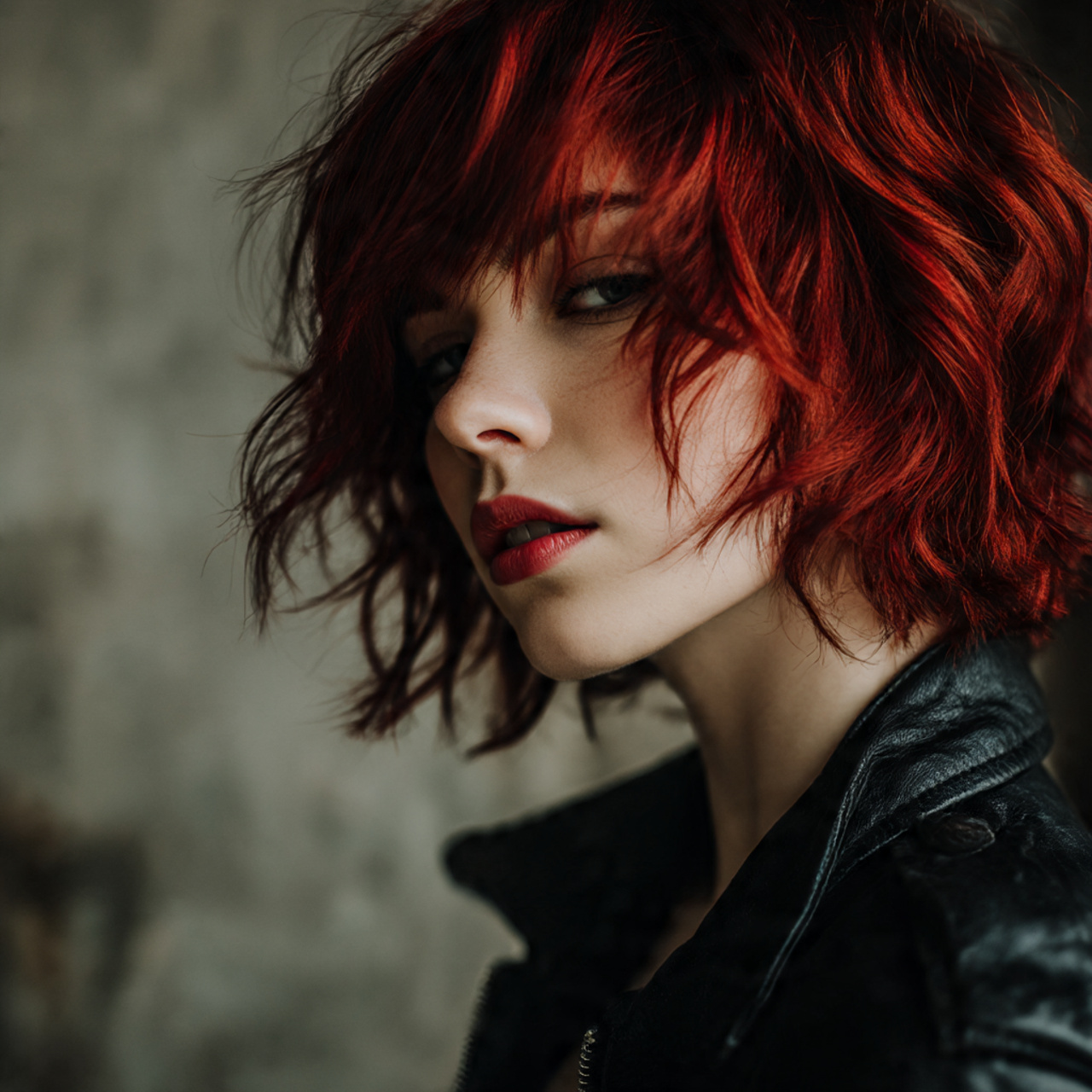 25 Stunning Red Wolf Cut for Women – Unleash Your Wild Beauty 18 Textured Red Wolf Cut for Women