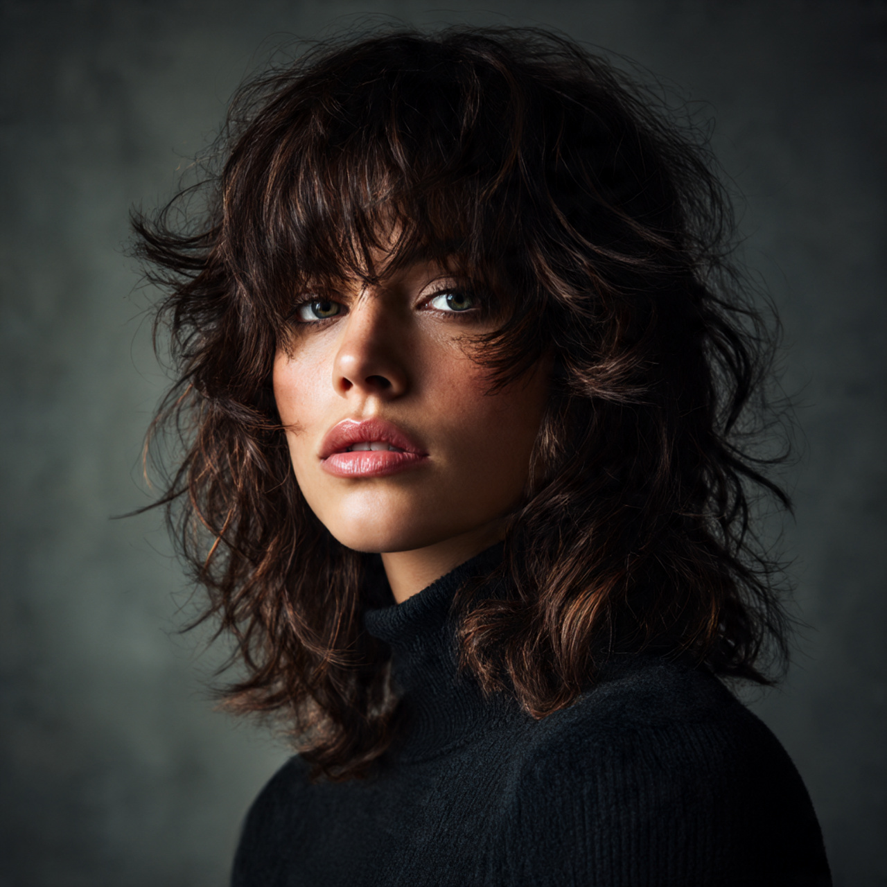 25 Stunning Wavy Wolf Cut Ideas for Women 19 Textured Wavy Wolf Cut for Women