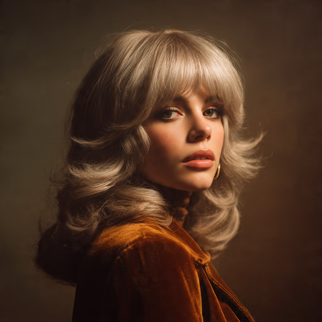 Vintage Fluffy Wolf Cut for Women