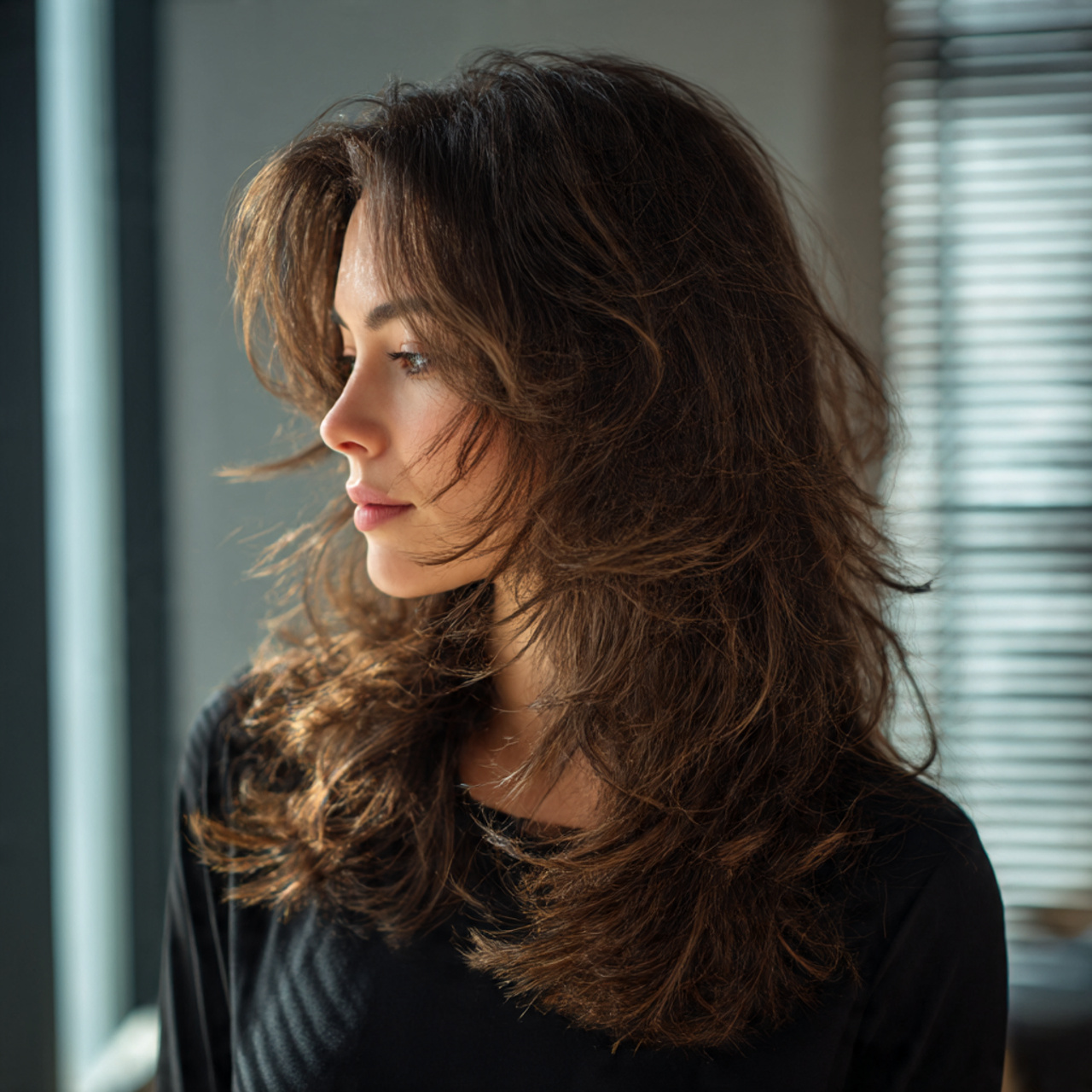 25 Stunning Wavy Wolf Cut Ideas for Women 15 Wavy Wolf Cut for Thick Hair