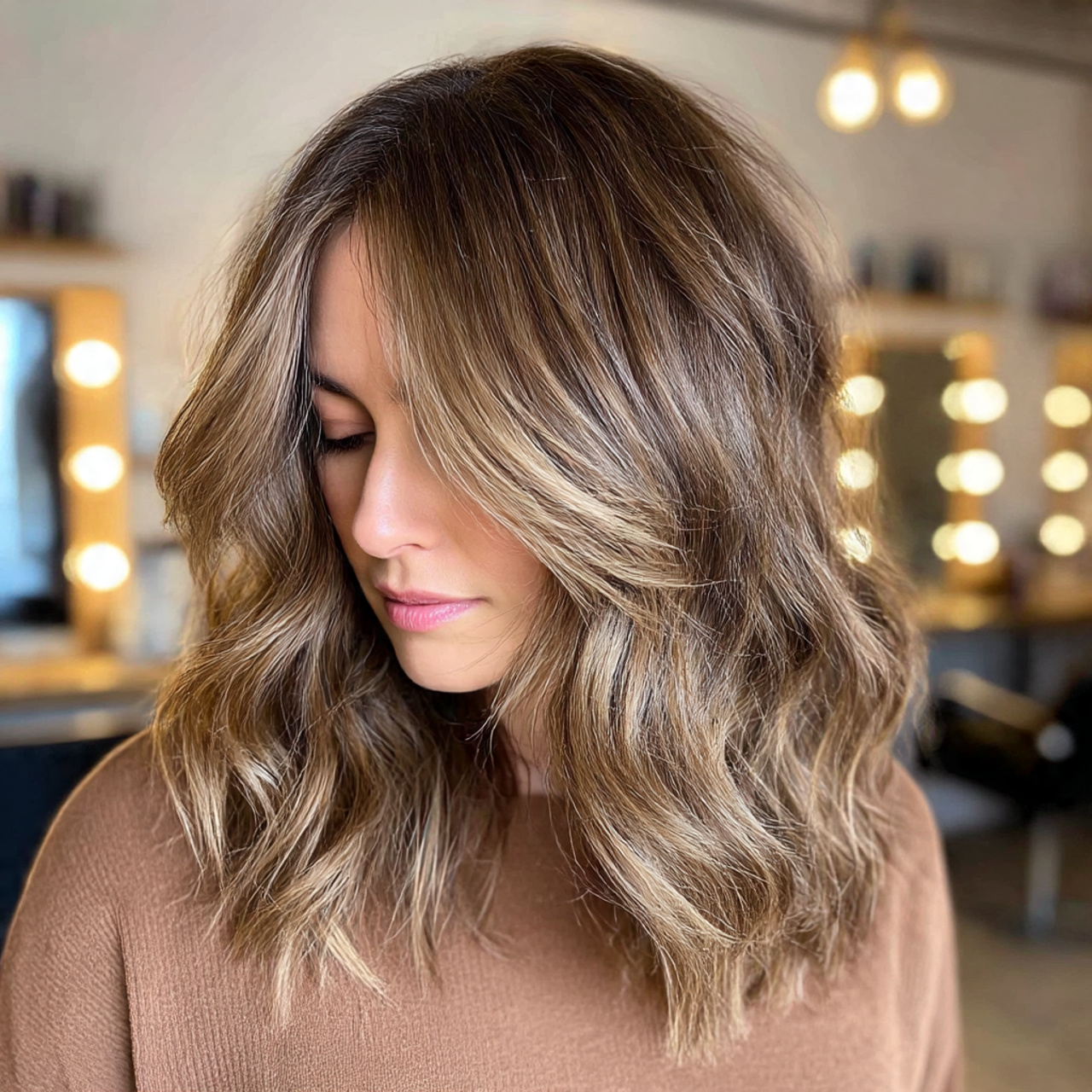 25 Stunning Wavy Wolf Cut Ideas for Women 16 Wavy Wolf Cut for Thin Hair