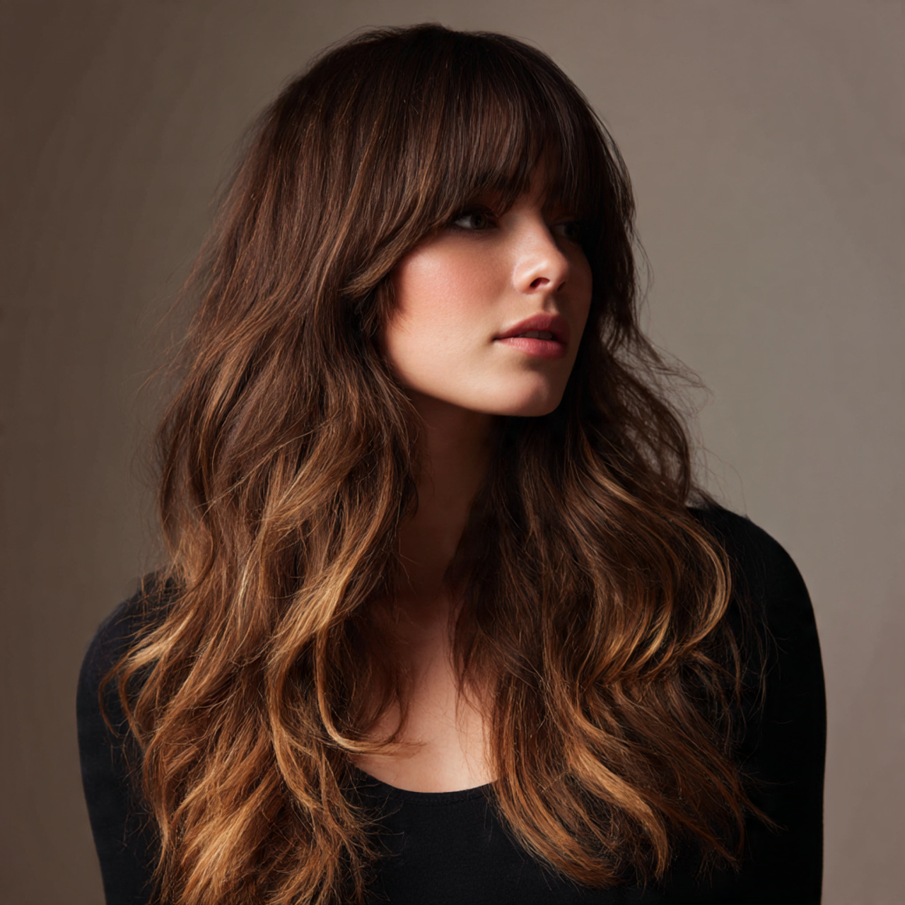 25 Best Haircuts for Long Hair Women: Layered, Bold, Modern Cuts 6 Wispy Bangs Haircuts for Long Hair Women
