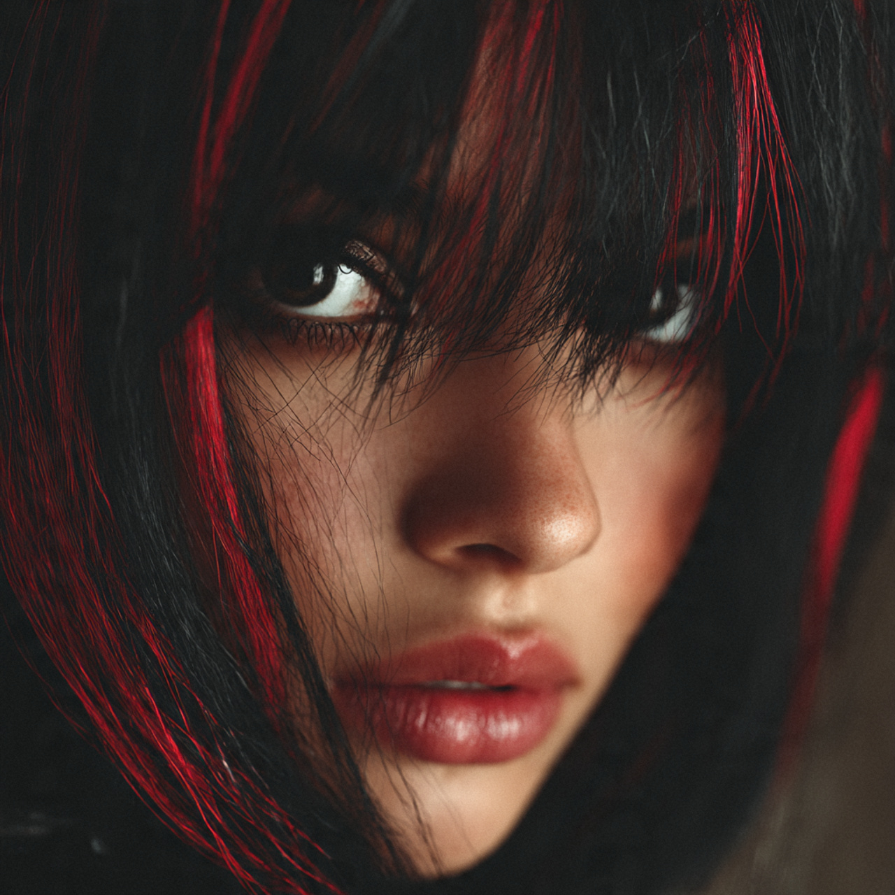 8k cinematic portrait of a woman with 2