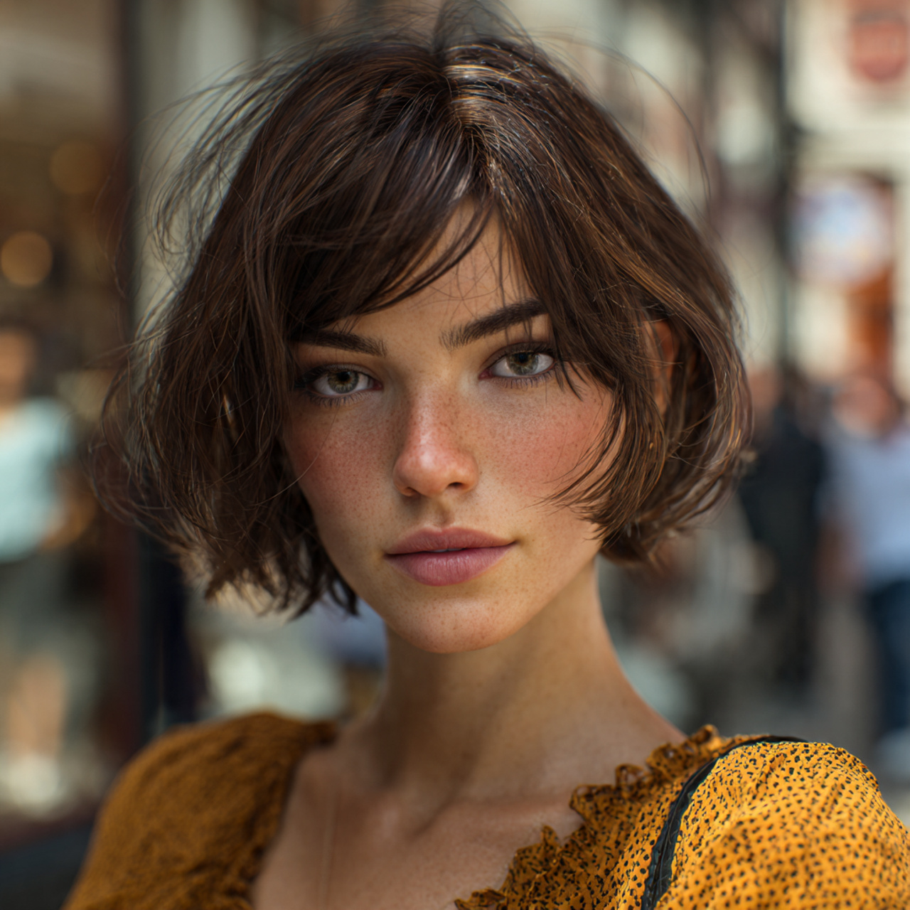 8k hyper realistic portrait of a woman with