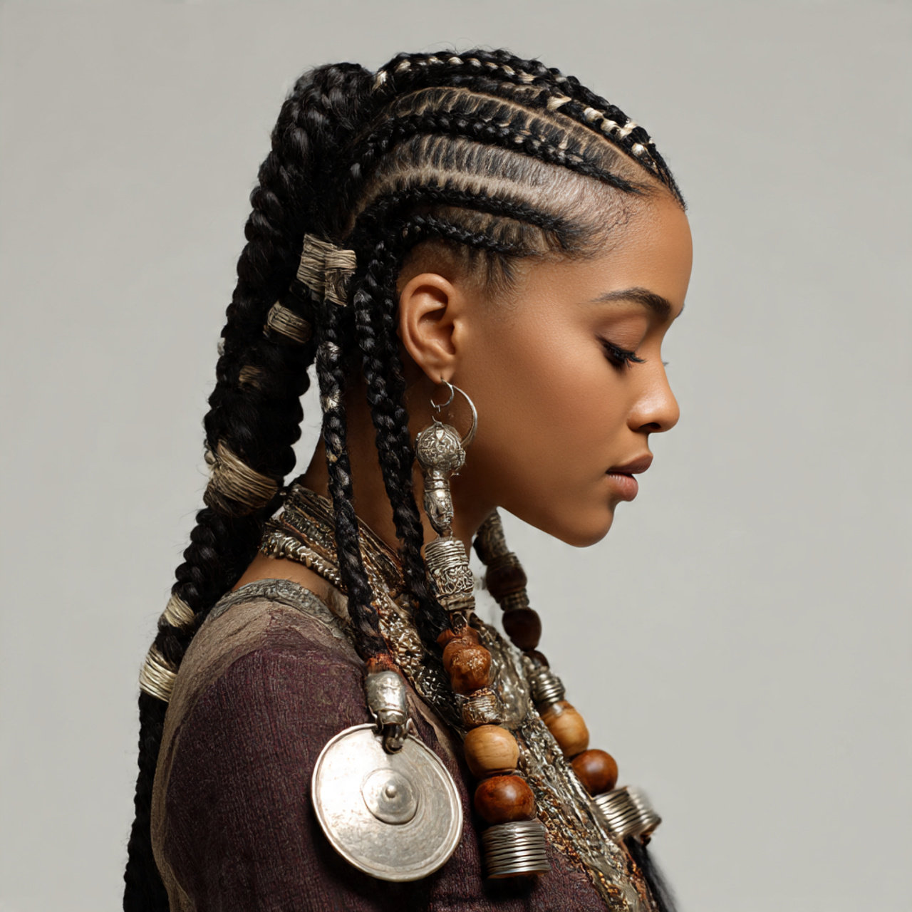 Braid Hairstyles: Fulani Braids
