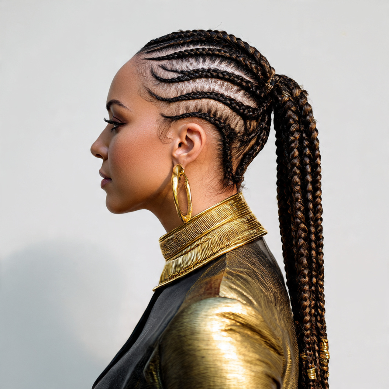 Braid Hairstyles: Lemonade Braids