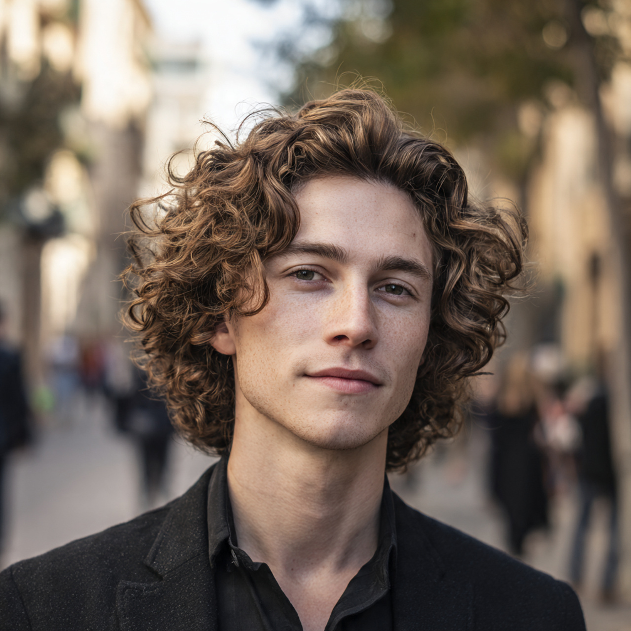 20 Stylish Curly Hair Men Looks to Try Now 21 Curly Hair Men