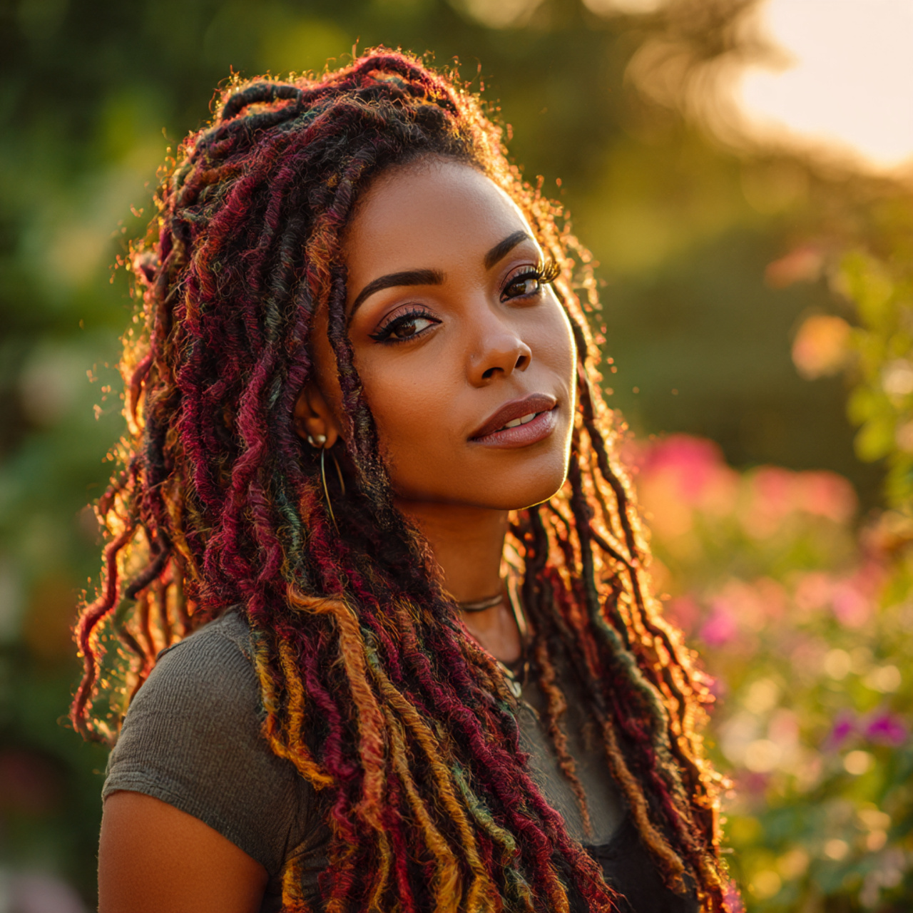 20 Inspiring Dyed Locs Hairstyles Ideas for Every Style 20 Dyed Locs