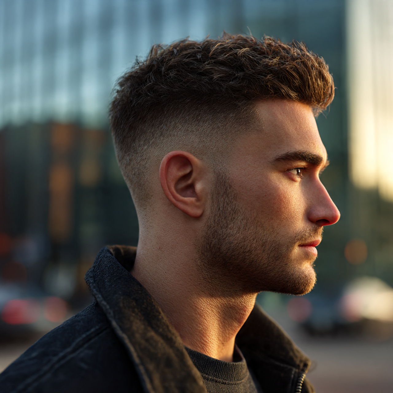 Faded Undercut For Men