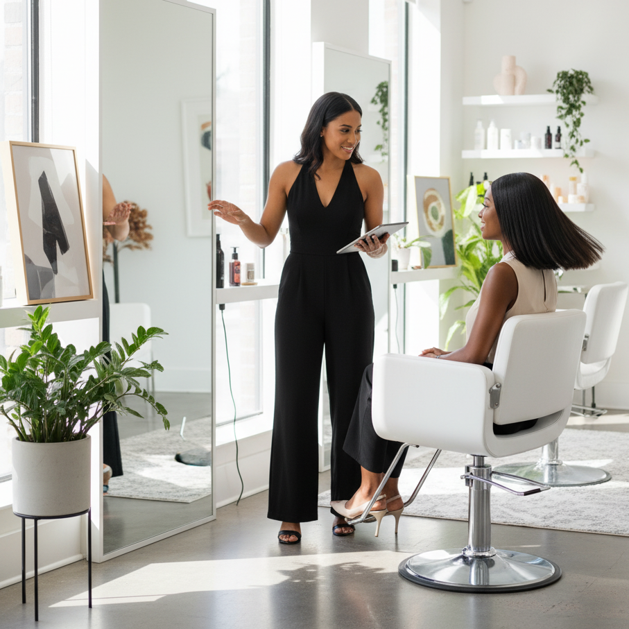 27 Short Silk Pressed Hair: Sleek, Shiny & Effortless Styles 26 Gemini Generated Image 7hi57u7hi57u7hi5 edited