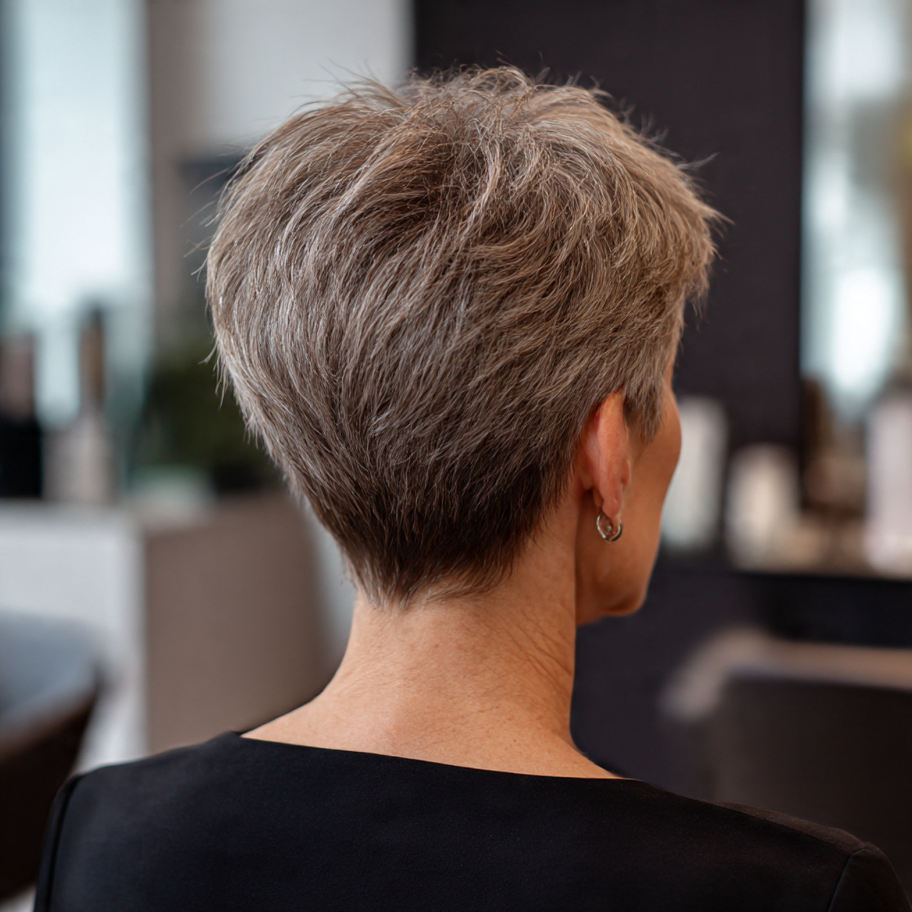 25 Empowering Haircuts for Women Over 50 Styles 15 Haircuts for Women Over 50: The Tapered Nape