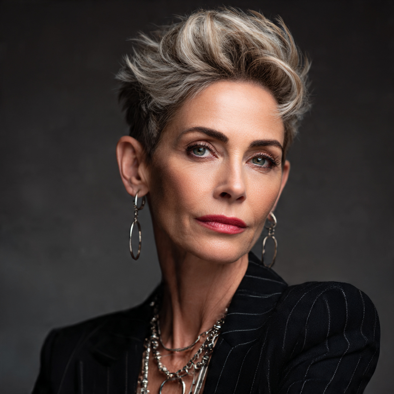 25 Empowering Haircuts for Women Over 50 Styles 22 Haircuts for Women Over 50: The Voluminous Quiff