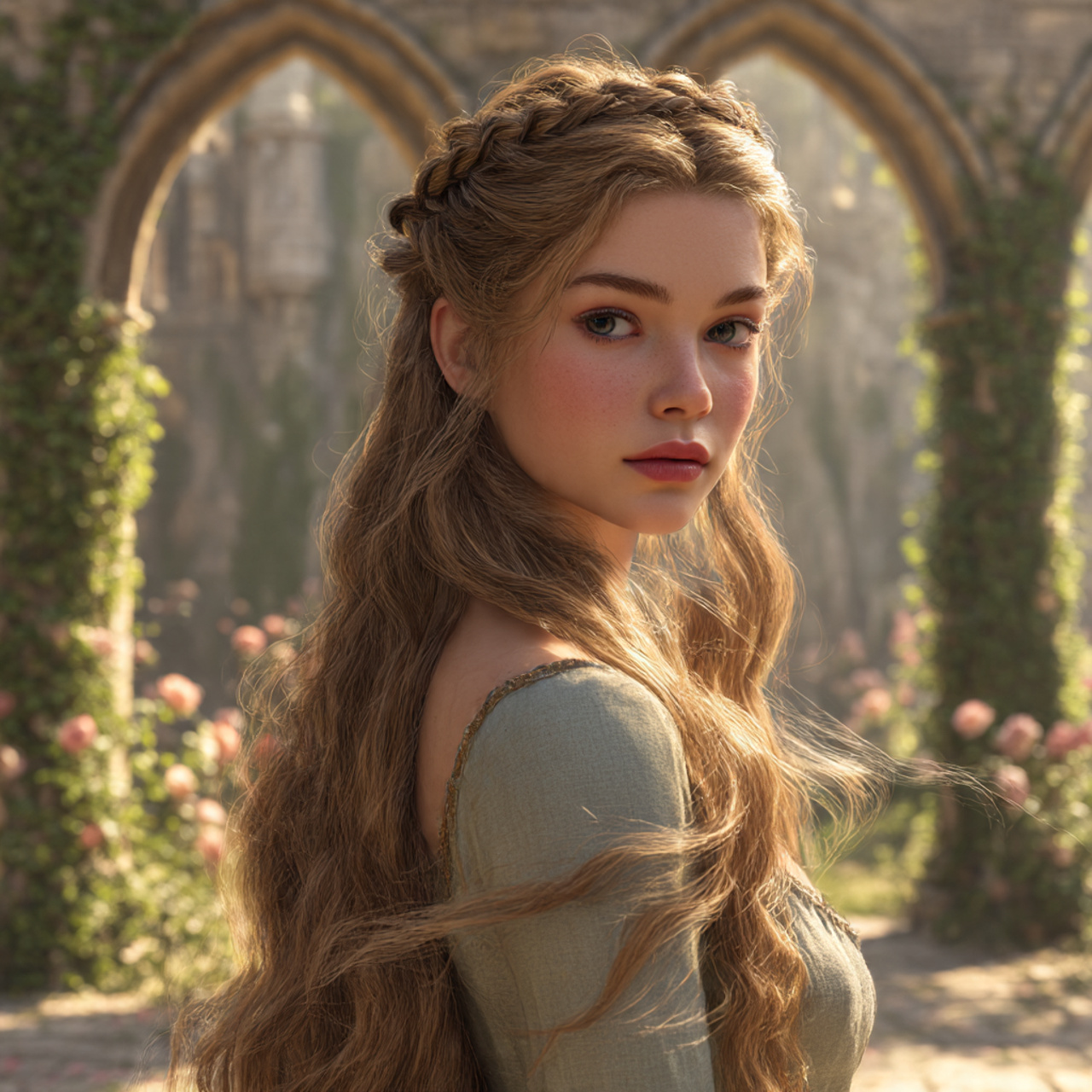 Medieval Princesses Hairstyles