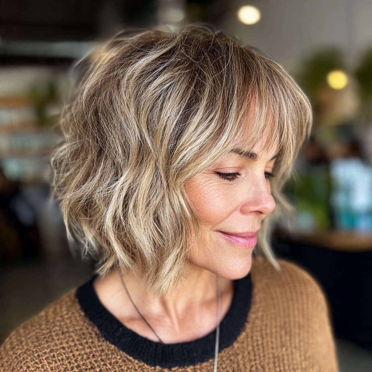 25 Empowering Haircuts for Women Over 50 Styles 14 Textured and Choppy Haircuts for Women Over 50