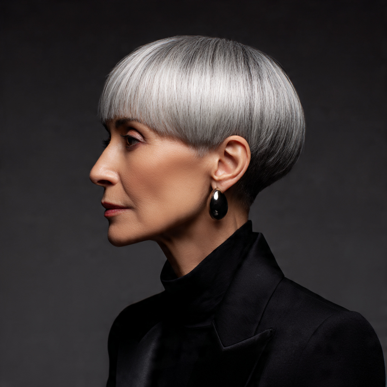 25 Empowering Haircuts for Women Over 50 Styles 17 The Contemporary Bowl Cut