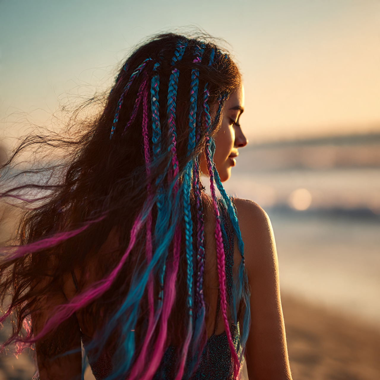 20 Baby Braids That Instantly Elevate Your Look 12 a beautiful latina girl with wavy dark