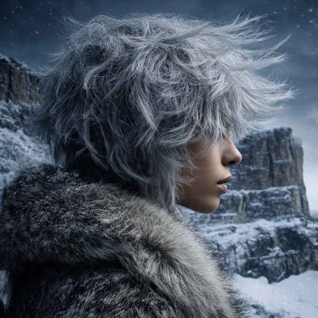 27 Hottest Winter Wolf Cut Ideas & Styles 24 a bold winter wolf cut with choppy