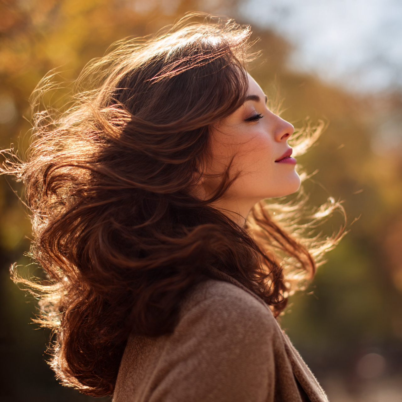 Hairstyles for Brunettes: Top 28 Luxurious Looks 25 a brunette woman with a voluminous blowout