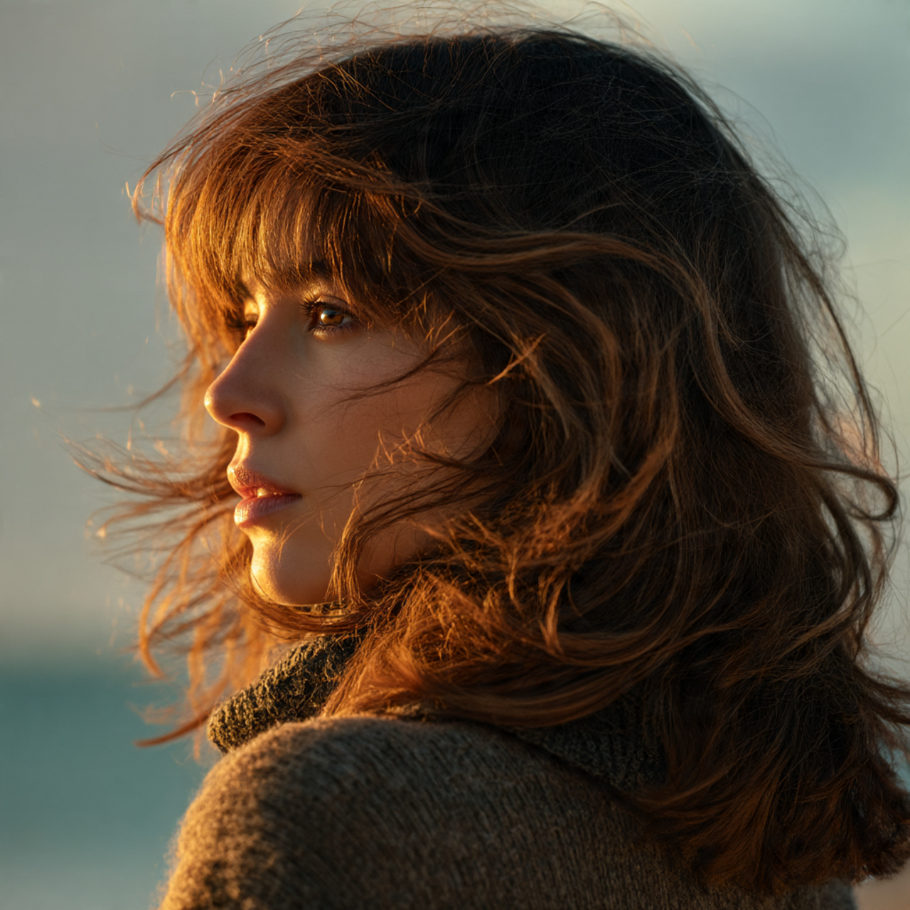 Hairstyles for Brunettes: Top 28 Luxurious Looks 14 a brunette woman with feathered layers that