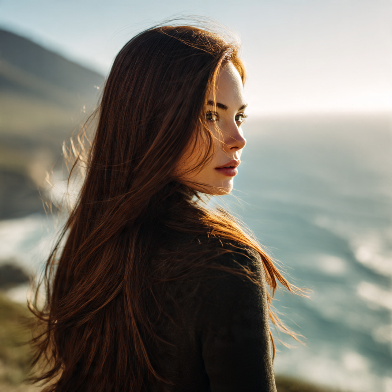 Hairstyles for Brunettes: Top 28 Luxurious Looks 28 a brunette woman with long straight hair 1