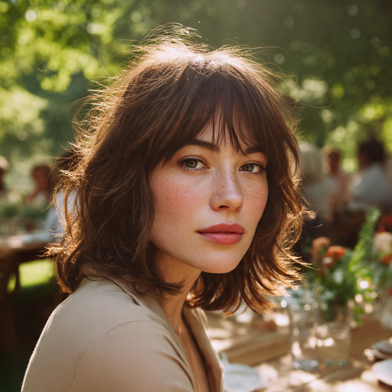 20 Famous Birthday Hairstyles Ideas for Every Party Vibe 8 a candid mid shot of a trendy white