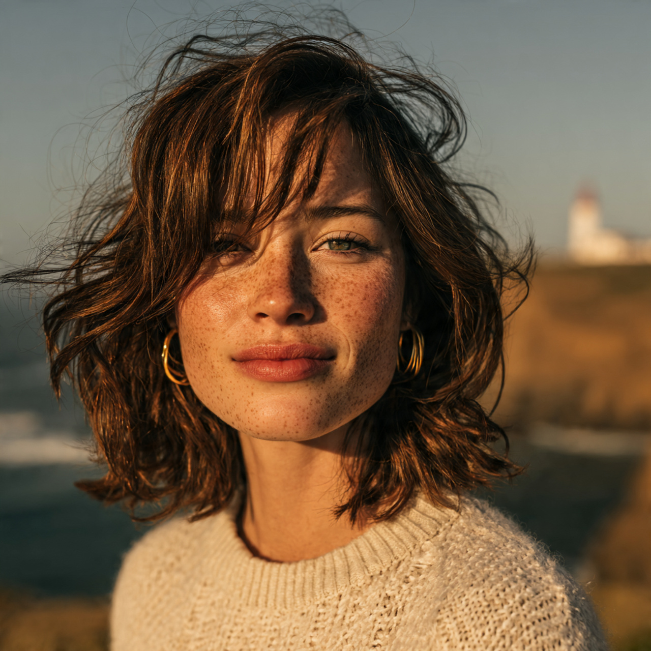 a carefree woman in her late 20s